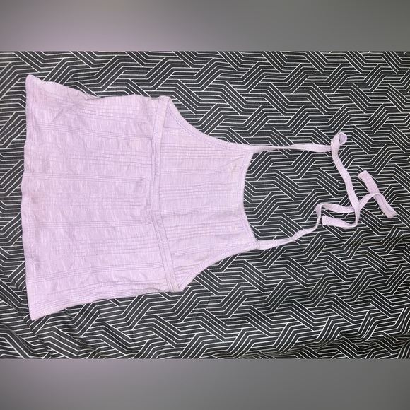 Aeropostal Ribbed Halter Crop Top - Picture 4 of 5